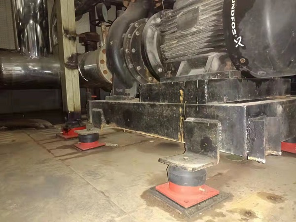 普罗旺世小区热交换站减震降噪